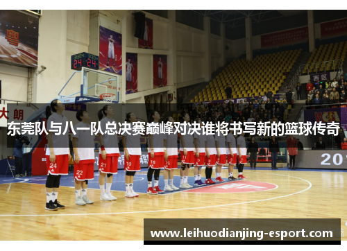 东莞队与八一队总决赛巅峰对决谁将书写新的篮球传奇